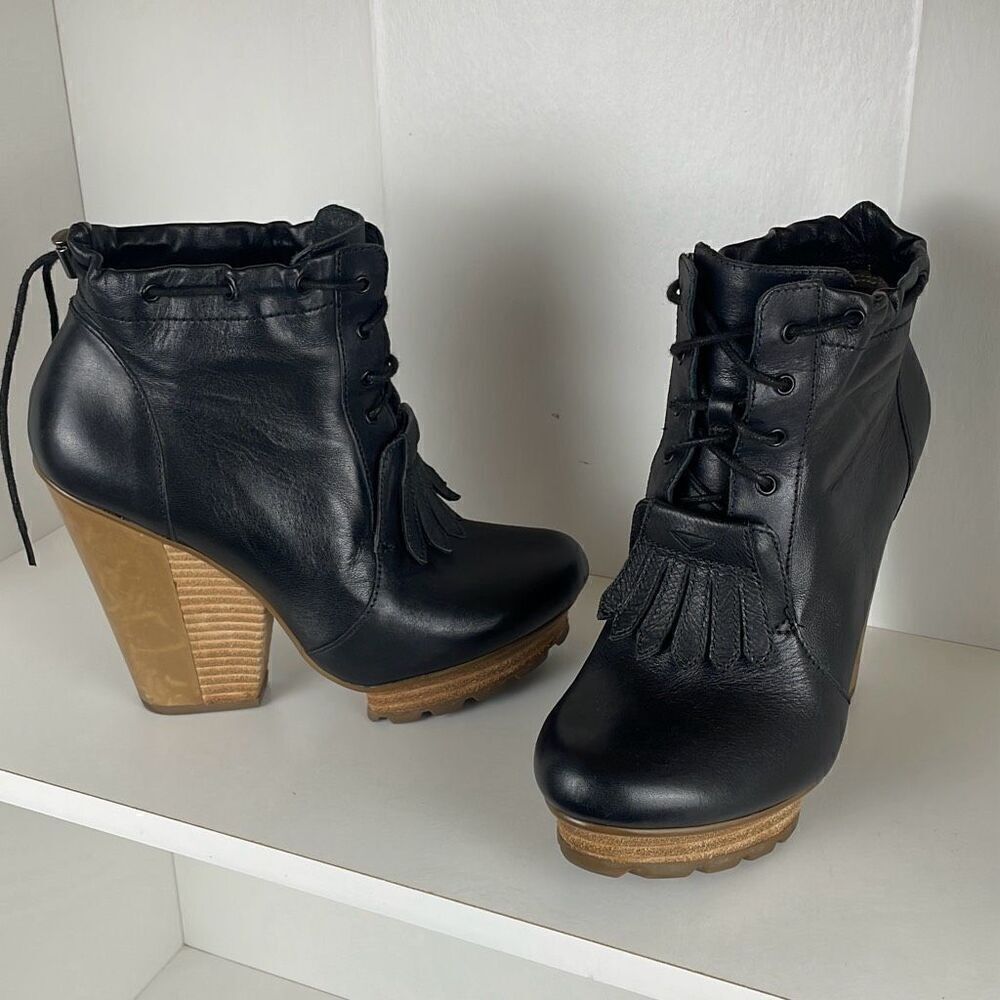 Timo Weiland for Tsubo Royse Black Boots 7